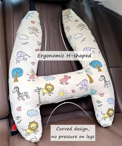 SIQITECHNO H-Shape Travel Pillow for Car Plane