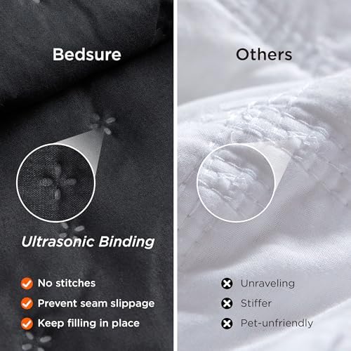Bedsure King Quilt Set - Soft Lightweight All-Season Bedding