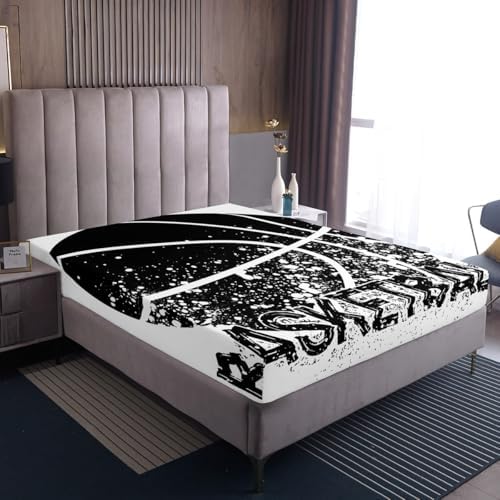 Erosebridal Basketball Bed Sheet Set for Kids