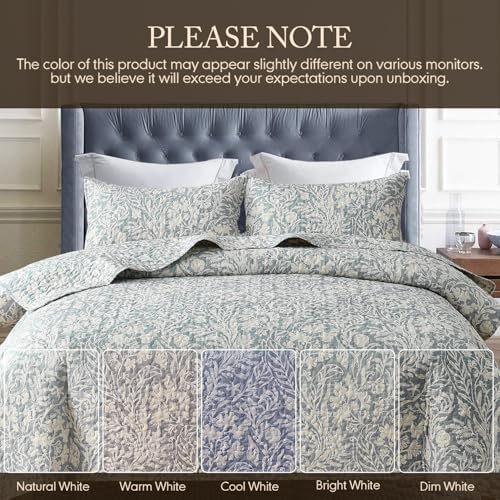 DURLENGEN Boho Style Quilt Set Twin 2Pcs