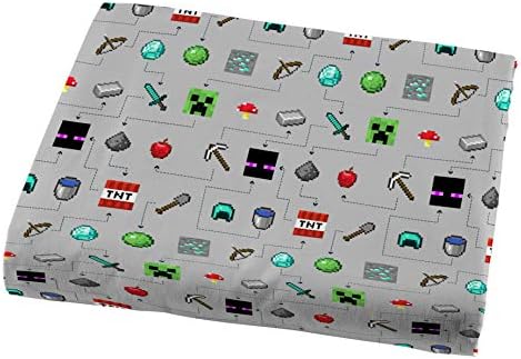 Jay Franco Minecraft Monster Hunters Twin Sheet Set