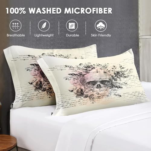 WeCozy Twin 3 Pcs Bed Sheet Set with Deep Pocket