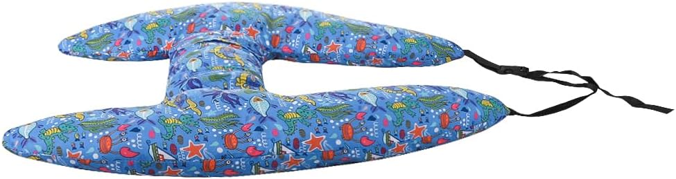 SIQITECHNO Car Travel Pillow with Cartoon Design