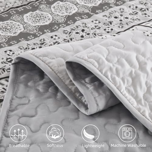 Goodidea Boho Quilt Set King Size 3 Piece
