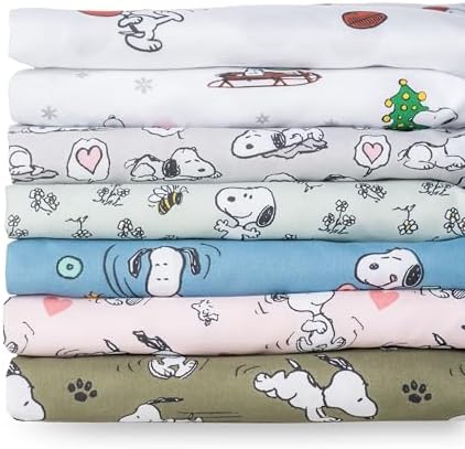 Berkshire Blanket Snoopy Fitted Sheet King Size 1