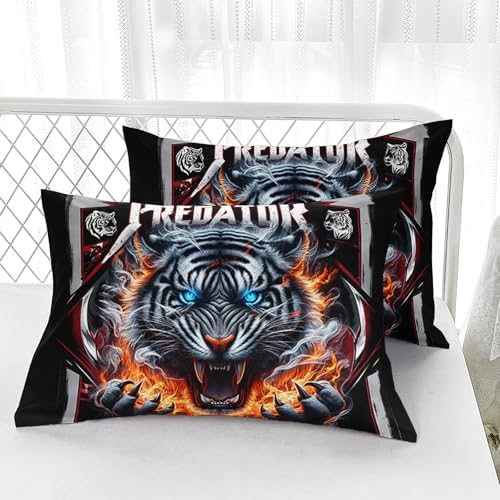 AILONEN Boys Tiger Fitted Sheet Set Twin XL 3-Piece