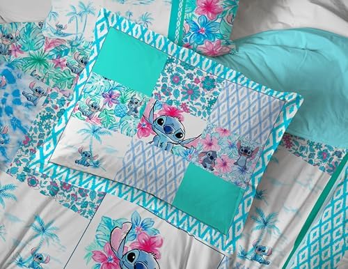 Jay Franco Lilo and Stitch 7-Piece Kids Comforter Set
