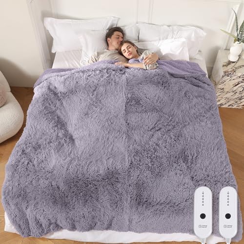 COZYTY Electric Blanket Queen Size with 5 Heat Levels