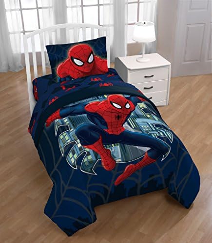 Jay Franco Marvel Spiderman Saving The Day Microfiber Twin Sheet Set