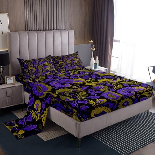 Castle Fairy Baroque Floral Twin Bedding Set