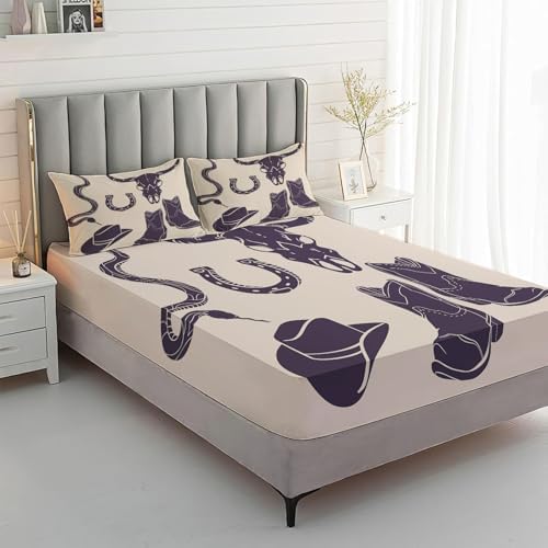 Western Cowboy Kids Twin XL Sheet Set