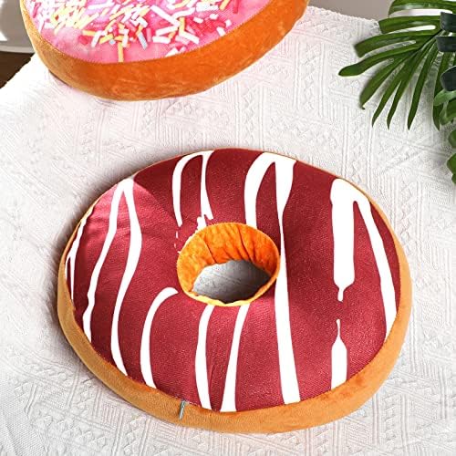 Queekay Round Throw Pillow 3 Pcs 16 Inch