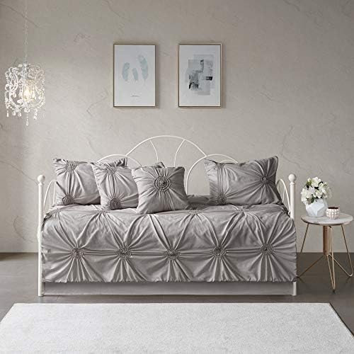 Madison Park Daybed Cover Set - Dark Grey 75x39 6 Piece 1