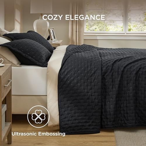 Bedsure King Quilt Set - Soft Lightweight All-Season Bedding
