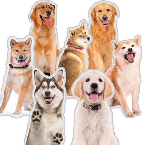 Custom Pet Pillow with Personalized Photo White