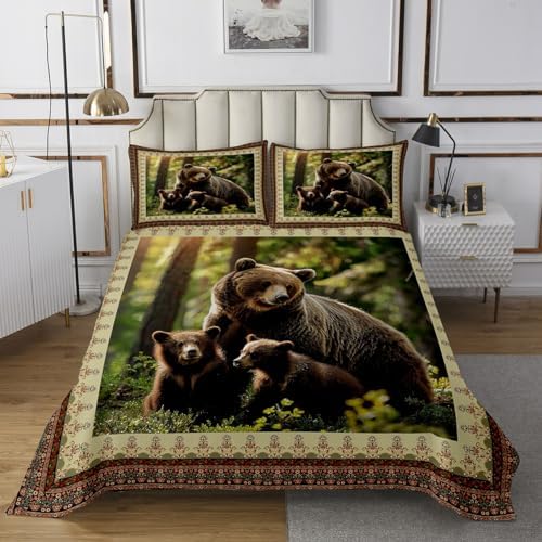 Erosebridal Queen Bedspread Set with 2 Pillow Shams