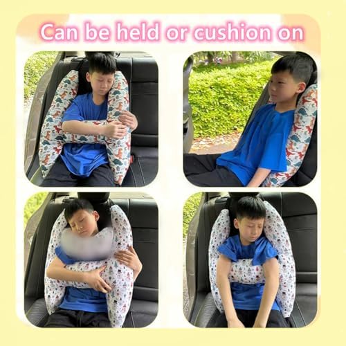 Car Travel Pillow for Kids Adults with Neck Support 1