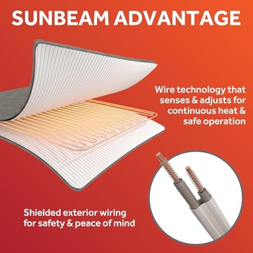 Sunbeam Royal Posh Night Fog Heated Blanket - King 1
