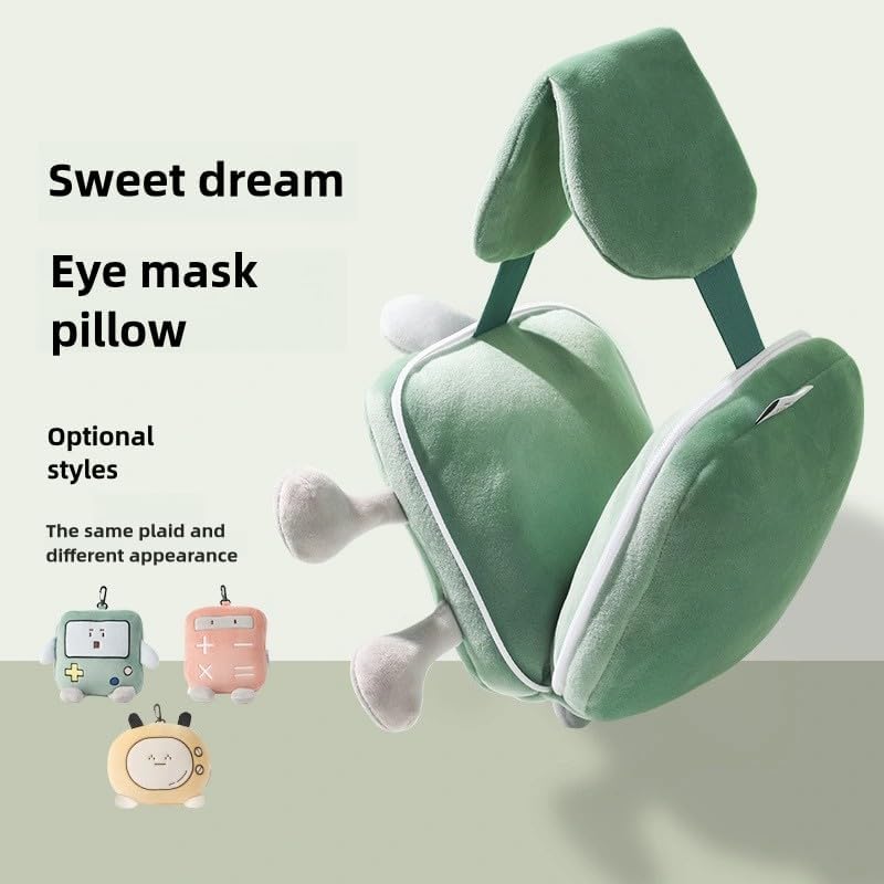 Game Console Travel Pillow Eye Mask 2 in 1 Comfortable