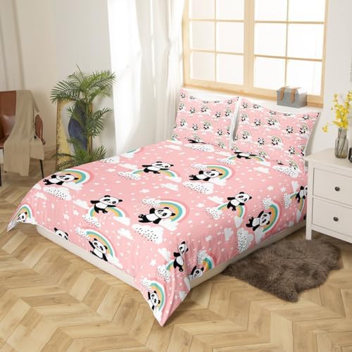 Erosebridal Panda 3D Print Duvet Cover Set