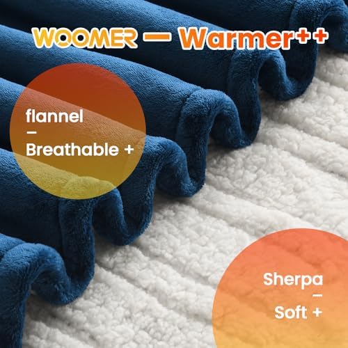 WOOMER Heated Blanket King Size with 5-Year Warranty 1
