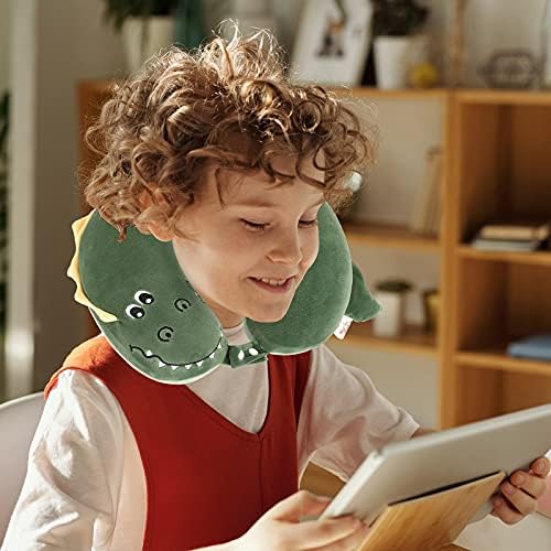 Niuniu Daddy Crocodile Kids Travel Neck Pillow