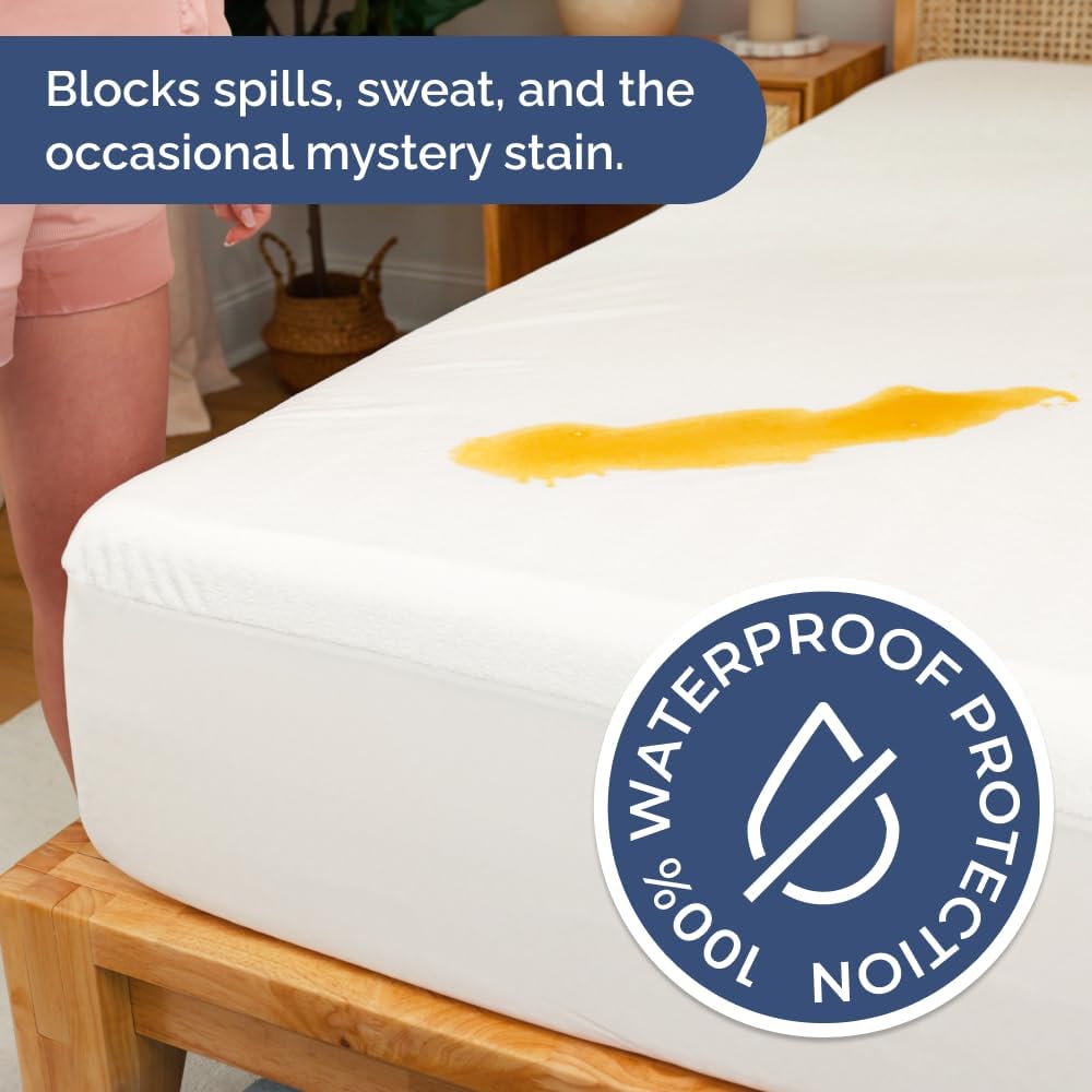CGK Unlimited Waterproof Mattress Protector King Size