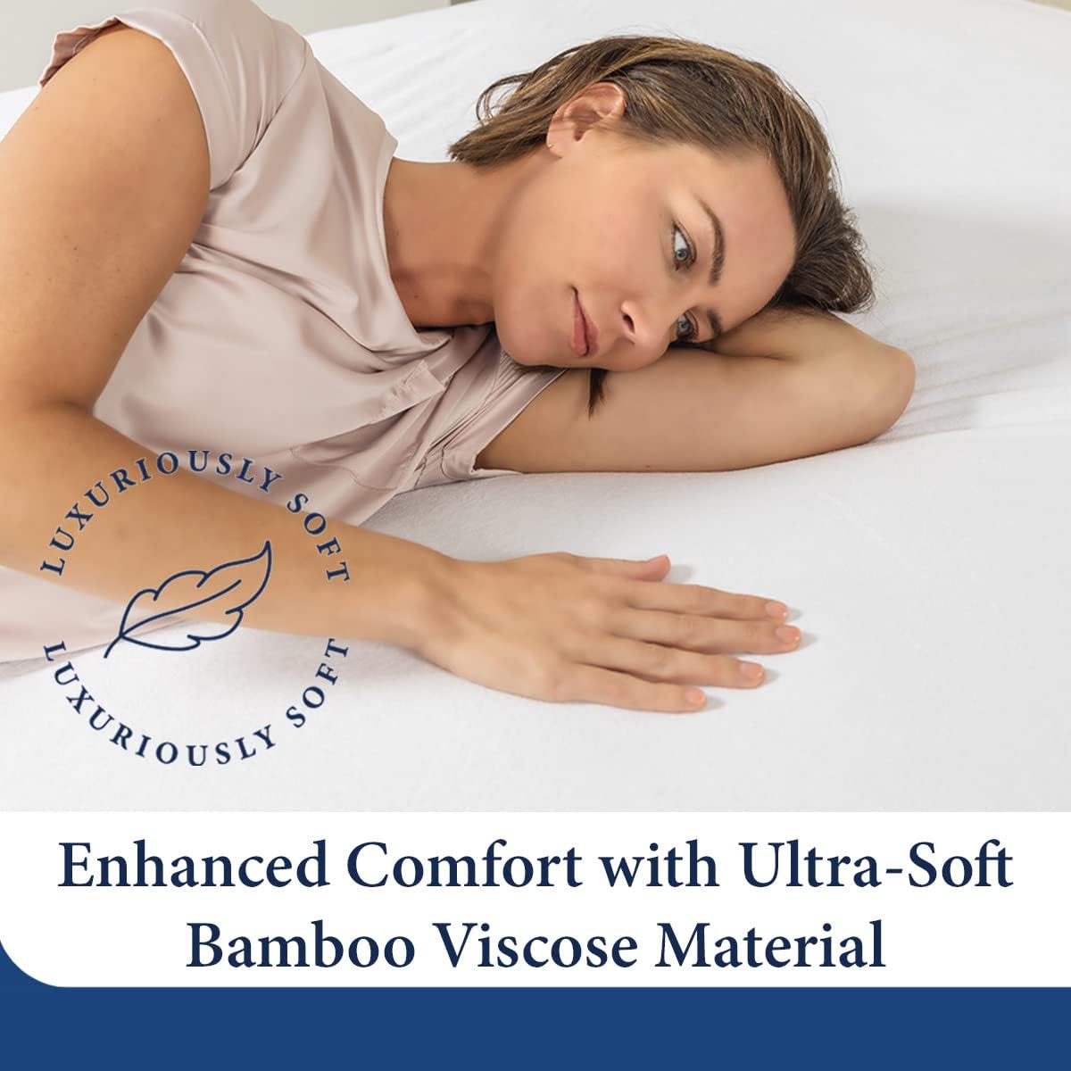 Cosy House Collection Bamboo Mattress Protector - California King