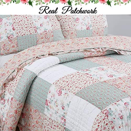 Cozy Line 100 Cotton Reversible Quilt Bedding Set