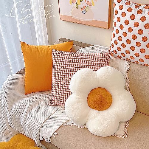 Triforde 197 Inch Daisy Flower Throw Pillow