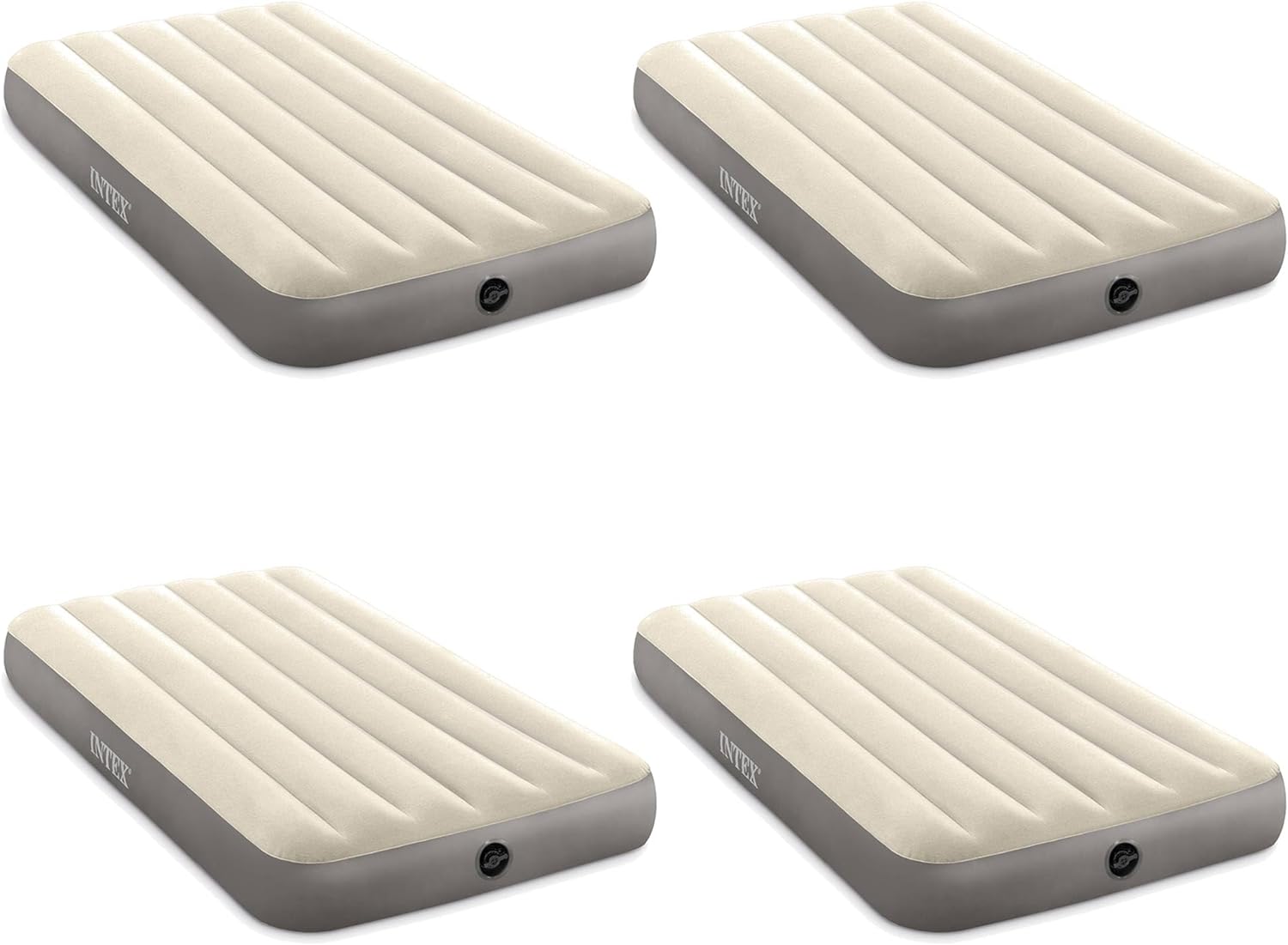 Intex Dura-Beam Air Mattress Twin 4 Pack