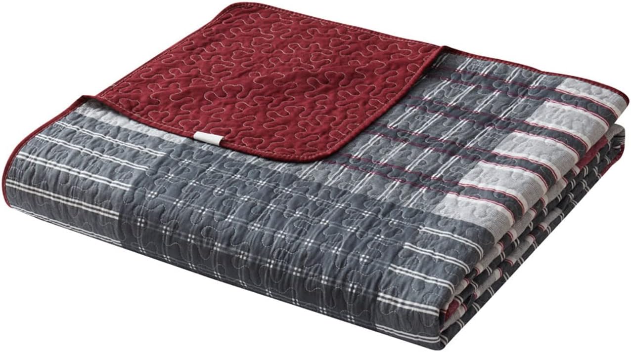 Legacy Decor 3 PCS Reversible Bedspread Coverlet