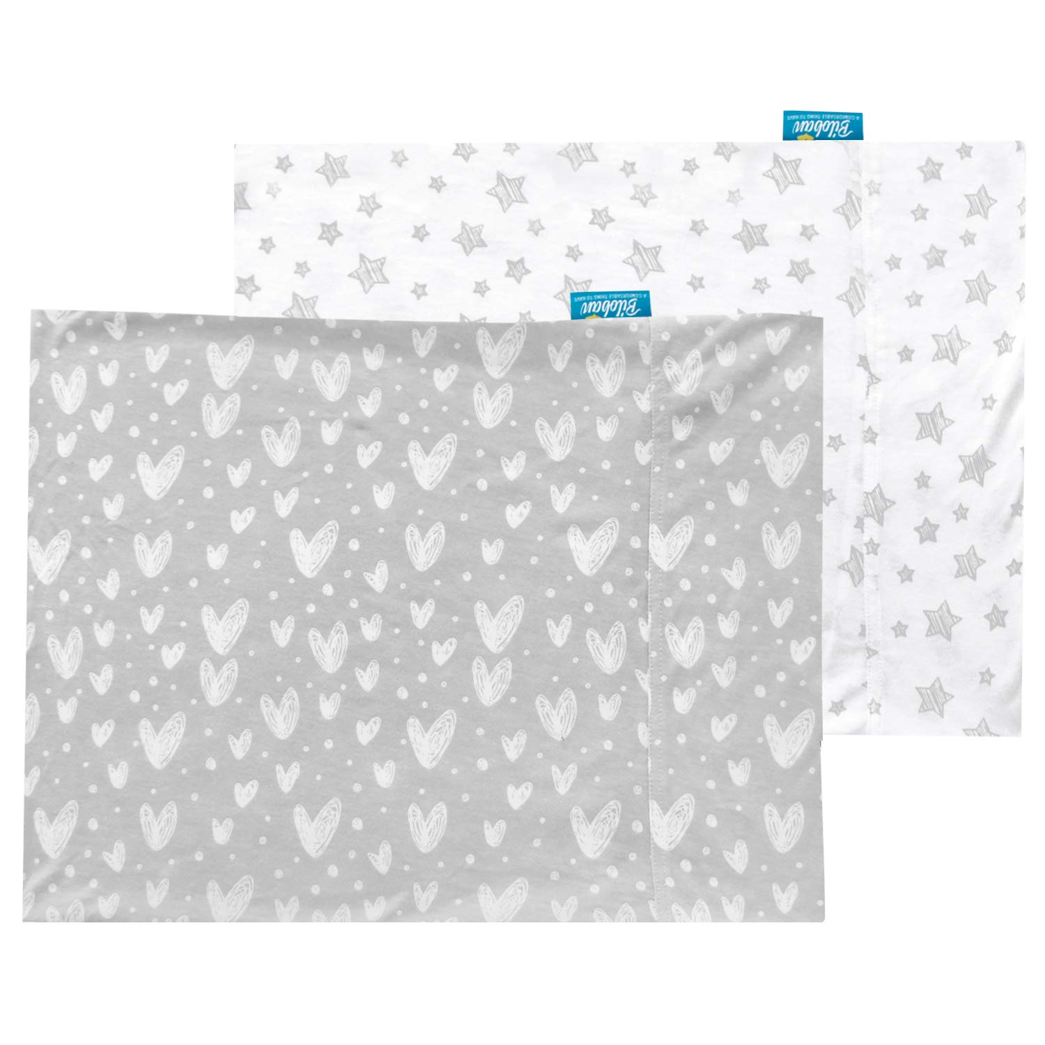 Biloban Organic Cotton Pillowcases 2 Pack - 16 x 24