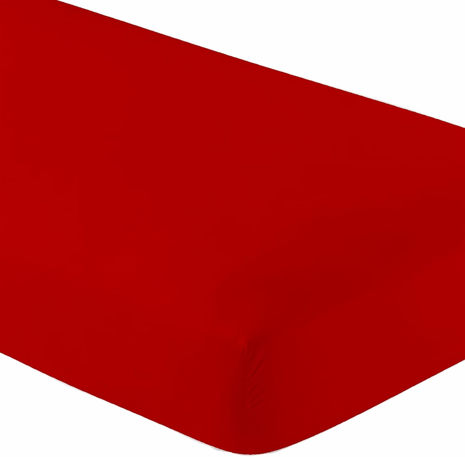 Ultra Soft Microfiber Queen Fitted Sheets 2-Pack Red 1