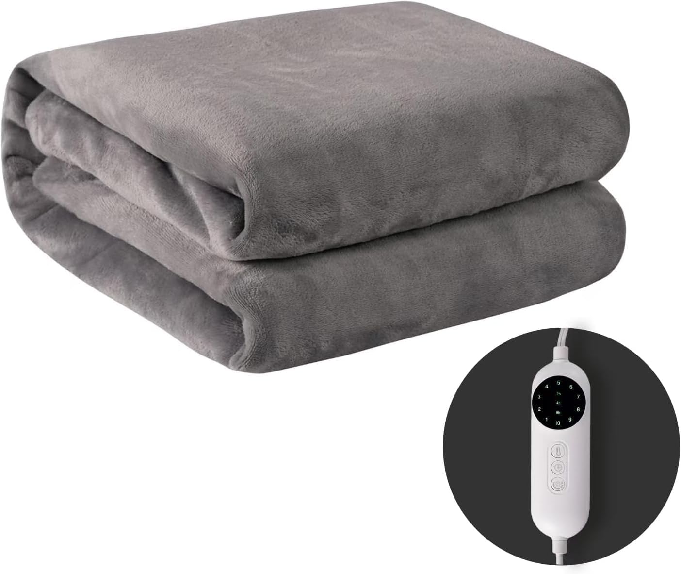 OLIFE Ultra Soft Electric Blanket 62x84 10 Heat Levels