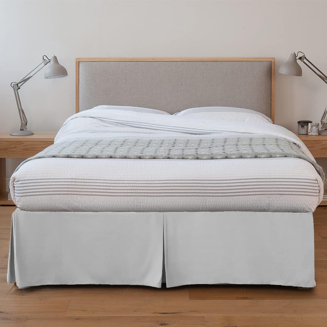 LDC LUX DECOR QUEEN BED SKIRT 16 INCH DROP