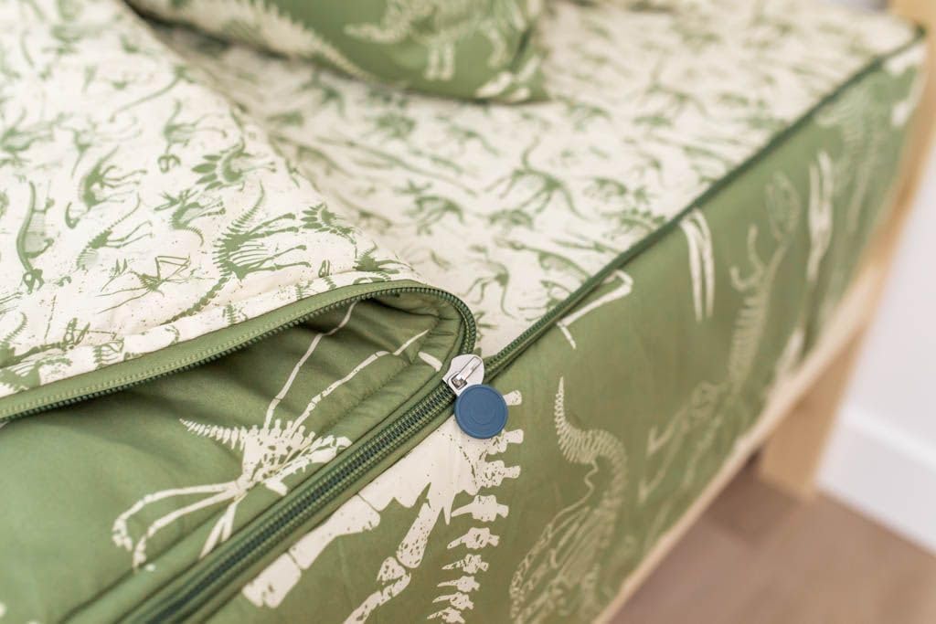 Beddys Dino T-Rex Zipper Bed Set for Kids
