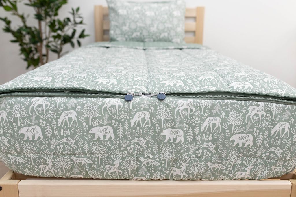 Beddys Fantasy Woodland Girls Bed Set with Zipper