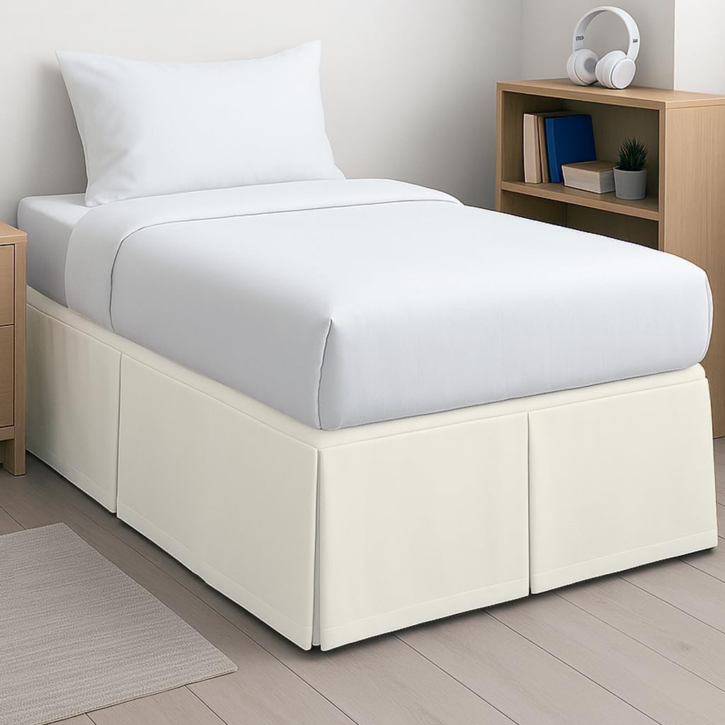 Exotic Linen Mattress Skirt Twin XL 39x80 Luxury Microfiber