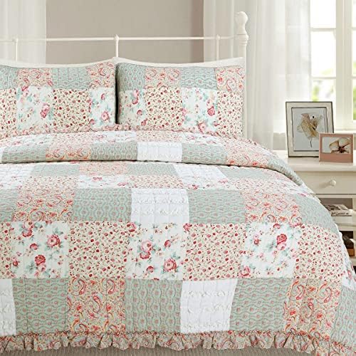 Cozy Line 100 Cotton Reversible Quilt Bedding Set