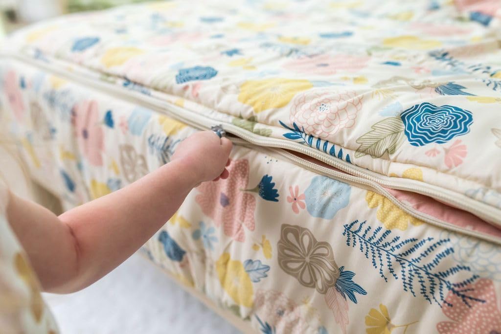 Beddys Flower Blossoms Kids Zipper Bed Set 1