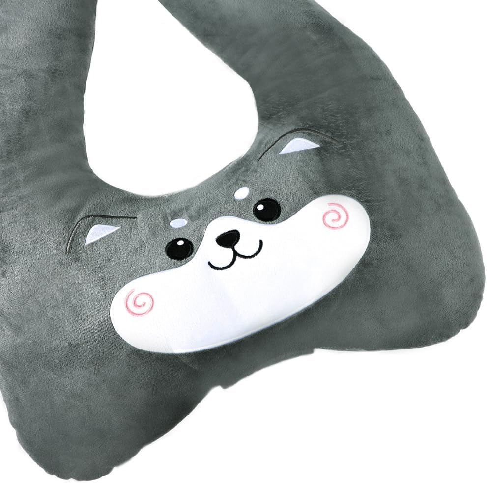 SIQITECHNO Car Travel Pillow for Kids and Adults 1