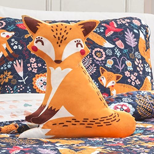 Lush Decor Pixie Fox Reversible Quilt Set