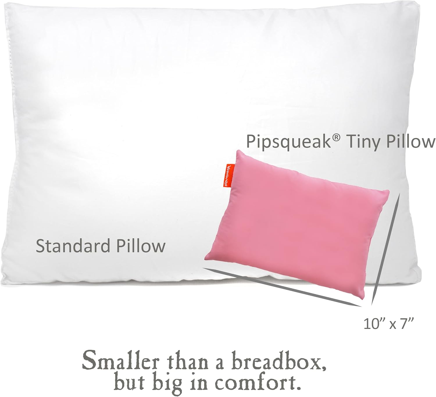 Urban Infant Pipsqueak Microfiber Pillow - 11x7in Travel Kids