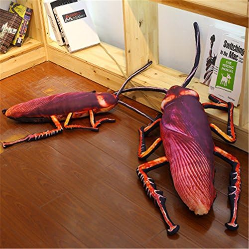 Cockroach Plush Pillow Funny Decor for Kids