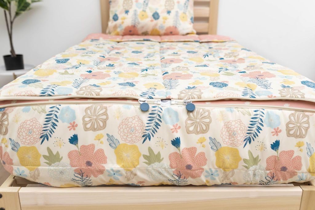Beddys Flower Blossoms Kids Zipper Bed Set 1