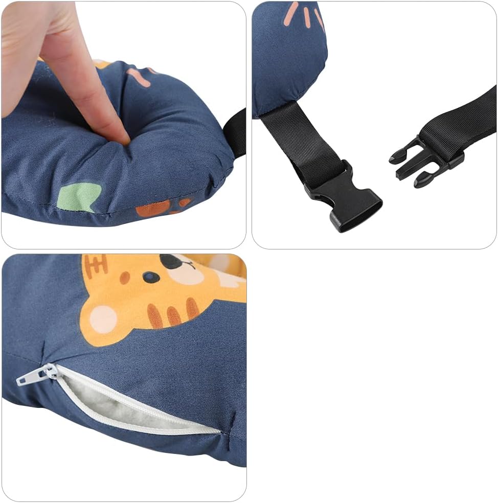 Car Travel Pillow for Kids and Adults with X-Shape Support