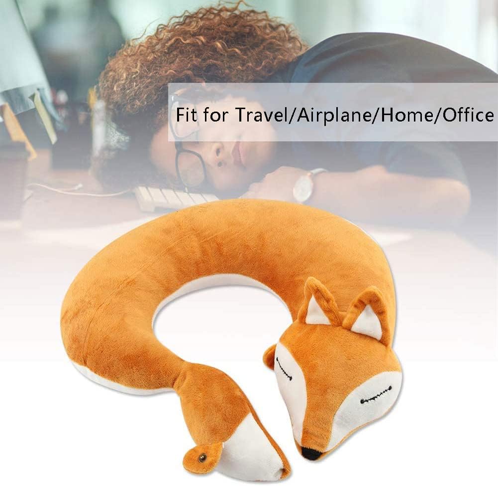 XGOPTS Cartoon Animal Travel Neck Pillow for Kids Adults