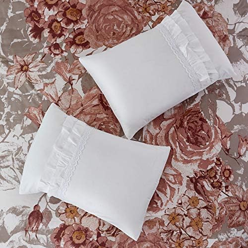 Amrapur Overseas Rose Farmhouse 8-Piece Comforter Set King