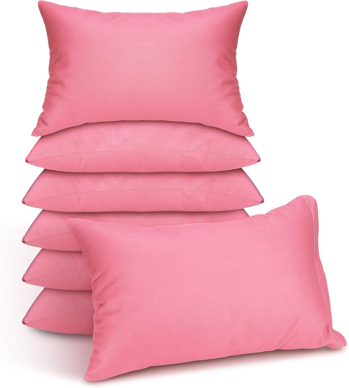 Kigley 6-Pack Mini Travel Pillows 14x9 Inch Soft Comfort